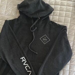 RVCA Charcoal Hoodie for Men